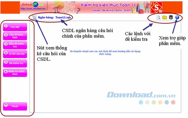 Kiểm tra kiến thức Toán 11