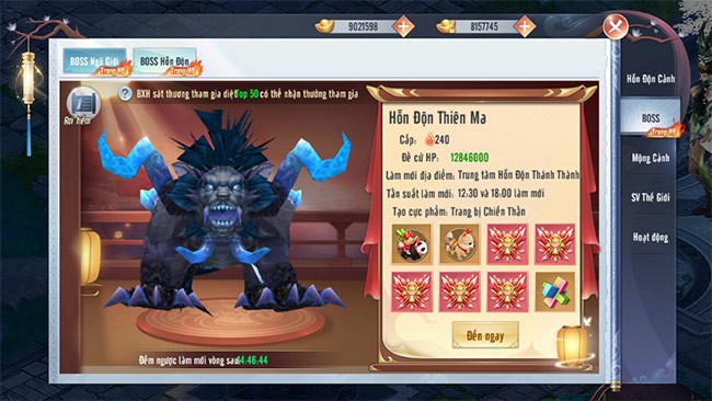 Boss hỗn độn trong game Kiem Vu 3D