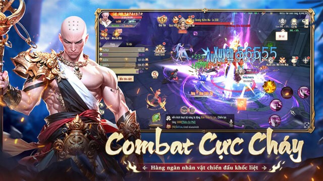 Hàng ngàn nhân vật chiến đấu khốc liệt