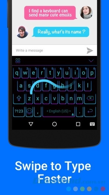 Lướt để gõ nhanh hơn