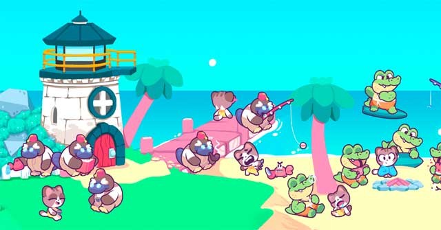 Cùng trải qua một kỳ nghỉ lý thú với mèo Kiki trong game idle Kiki's Vacation