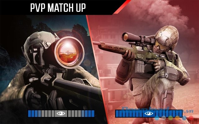 Chế độ PvP trong game Kill Shot Bravo