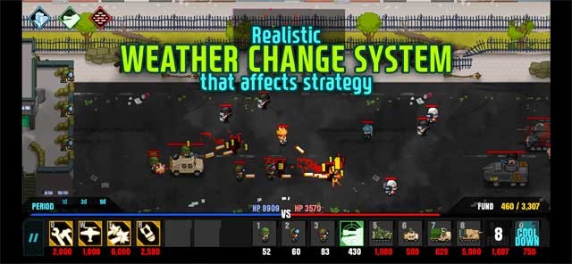 Kill The Dictator có hệ thống thời tiết chân thực ảnh hưởng đến chiến thuật của bạn