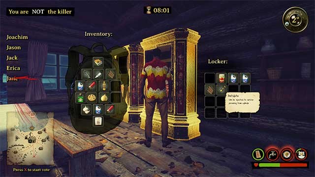 Khám phá các khu vực để tìm đồ và chia sẻ tài nguyên với những người khác