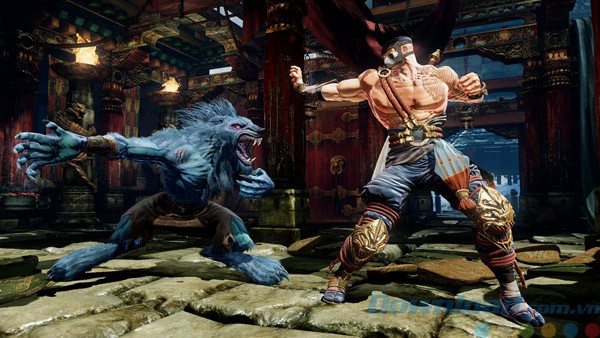 Một cảnh chiến đấu trong Killer Instinct