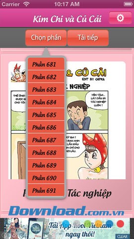 Kim chi và củ cải for iOS