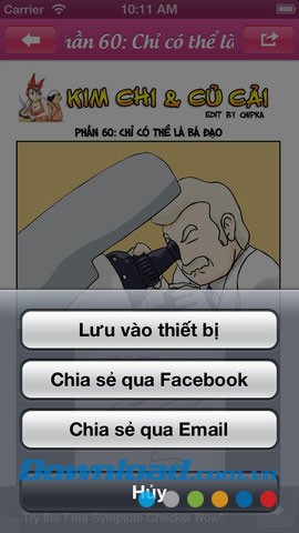 Kim chi và củ cải for iOS