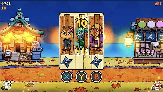 Tận hưởng các mini game lấy cảm hứng từ lễ hội