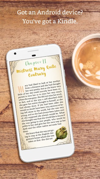 Tính năng của ứng dụng Amazon Kindle trên Android