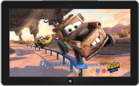 Kinect Rush: A Disney-Pixar Adventure theme
