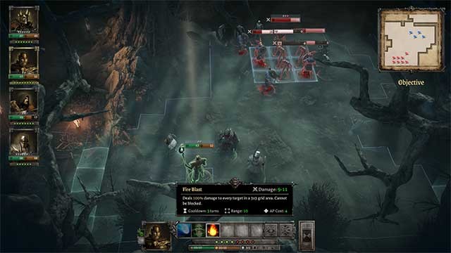 Quản lý một nhóm anh hùng trên chiến trường