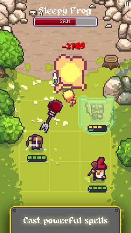 Thực hiện phép thuật hùng mạnh