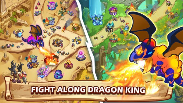 Game thủ tháp với đồ họa hoạt hình ngộ nghĩnh