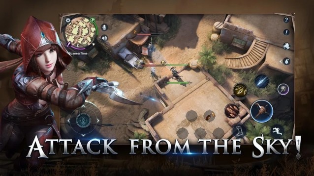 Tấn công kẻ thù từ trên cao