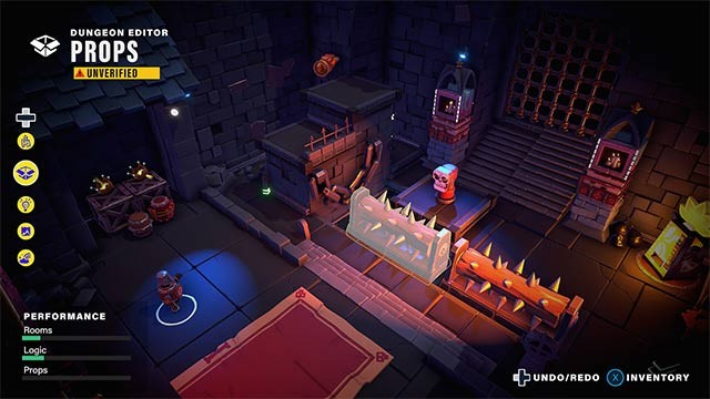 Thiết kế hầm ngục sáng tạo và thể hiện phong cách cá nhân trong King of Meat game