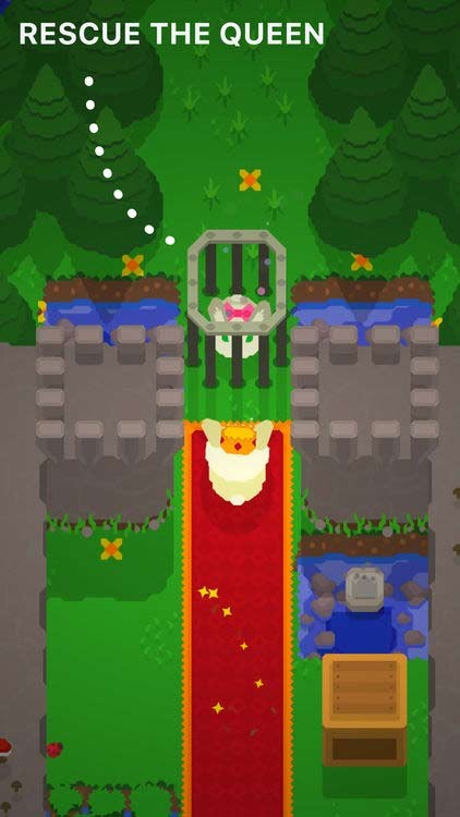 Giải cứu nữ hoàng và các cư dân thỏ trong King Rabbit