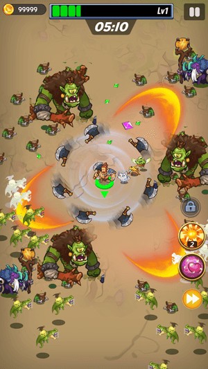 Sử dụng kỹ năng chiến đấu