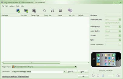 Kingconvert iPhone5 Video Converter v5.3