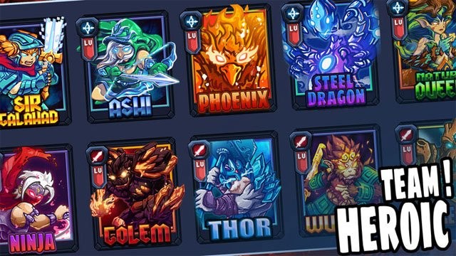 Thu thập mọi chiến binh và anh hùng sử thi