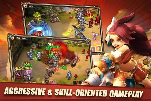 Kingdom GO có gameplay hấp dẫn và đầy thử thách