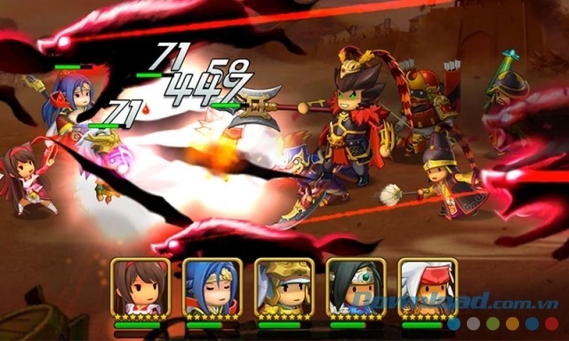 Đồ họa tuyệt đẹp, trận chiến gay cấn