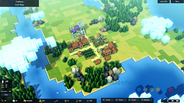 Game xây dựng đế chế Kingdoms and Castles