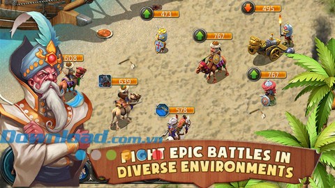 Kingdoms & Lords&nbsp;là game chiến thuật mô phỏng xây dựng đế chế