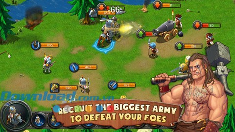 Xây dựng đội quân lớn