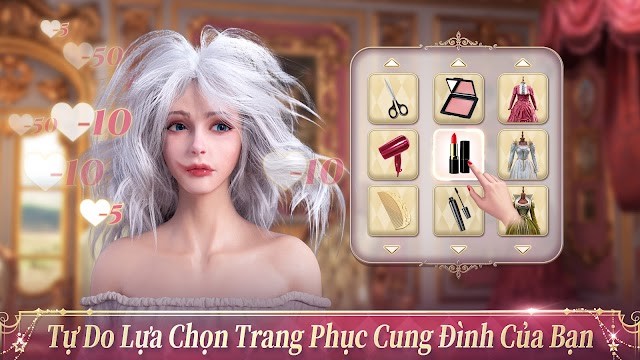 Chọn hoàng tử hoặc công chúa mà mình muốn kết đôi