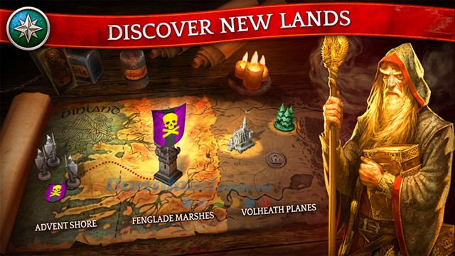 Chinh phục vùng đất mới trong Kings of the Realm