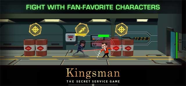 Chiến đấu cùng với nhân vật được yêu thích trong Mật vụ Kingsman - Kingsman - The Secret Service Game