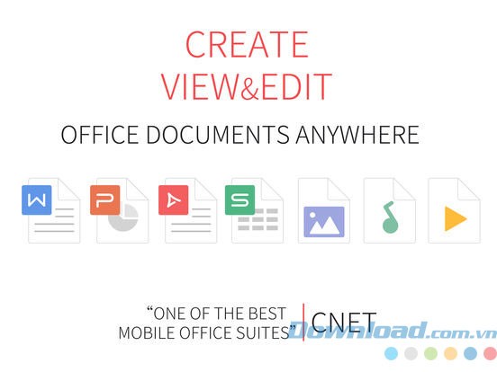 Ứng dụng văn phòng miễn phí WPS Office