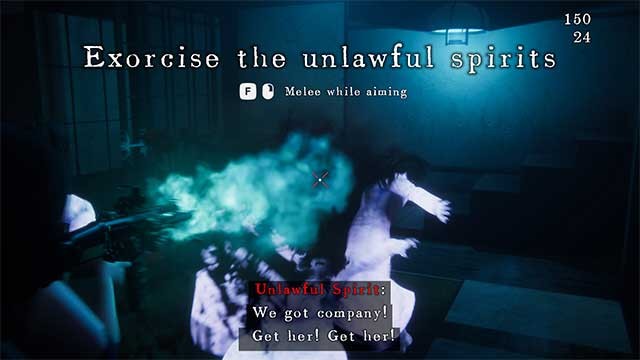 Bạn sẽ vào vai một nữ sinh là pháp sư trừ tà được trang bị vũ khí