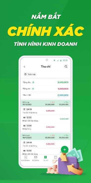 Nắm bắt chính xác tình hình kinh doanh