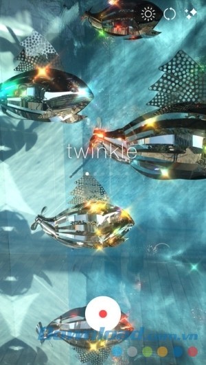 Đa dạng mức độ hiệu ứng trong kirakira+ cho iOS