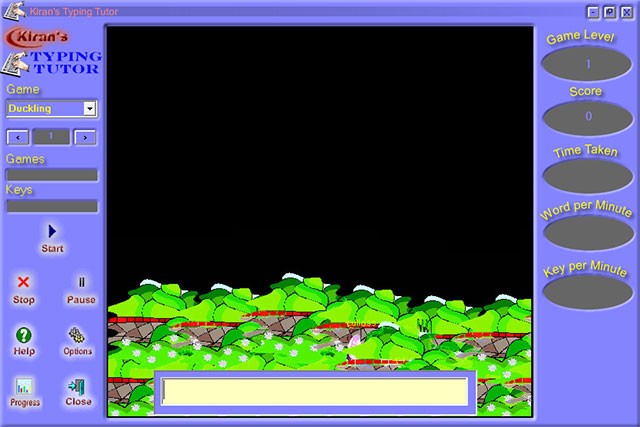 Phần mềm Kiran's Typing Tutor
