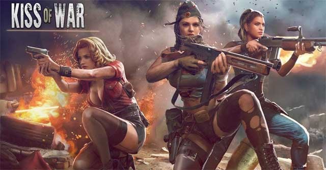 Vào vai một nữ chỉ huy xinh đẹp và cá tính trong game Kiss of War cho Android