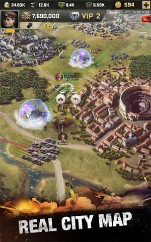 Bản đồ game mô phỏng những địa điểm có thực