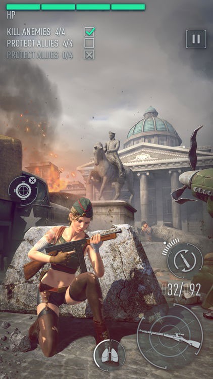 Game chiến thuật kết hợp FPS cực chất - Kiss of War