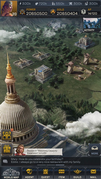 Kiss of War có hệ thống nhiệm vụ phong phú