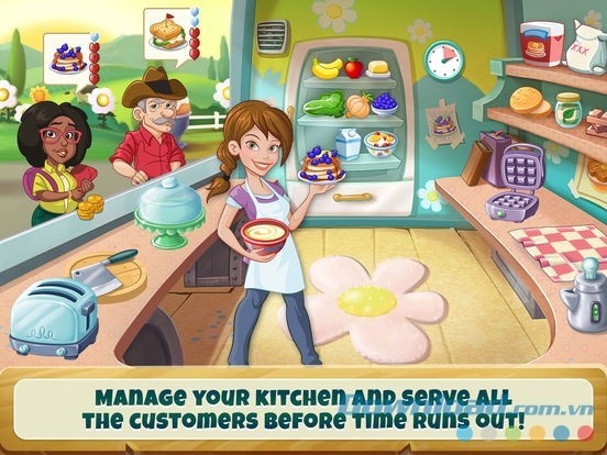 Game mô phỏng chủ đề nấu ăn - Kitchen Scramble