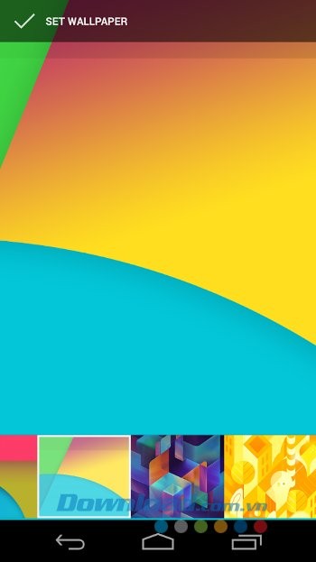 Kho hình nền của KitKat Launcher