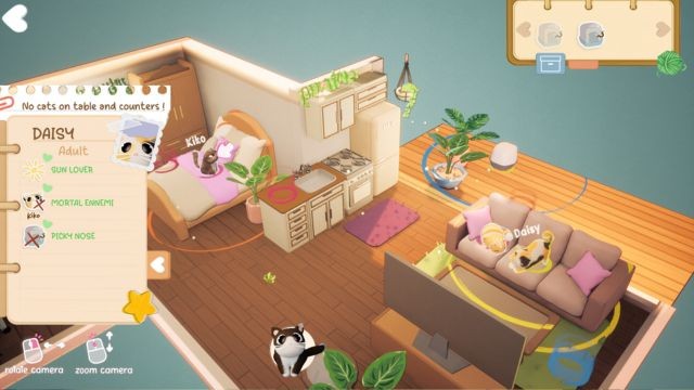 Game Kitty Haven sở hữu đồ họa hoạt hình xinh xỉu
