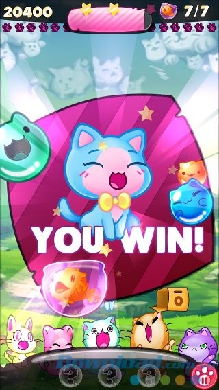 Chiến thắng để mở khóa level mới