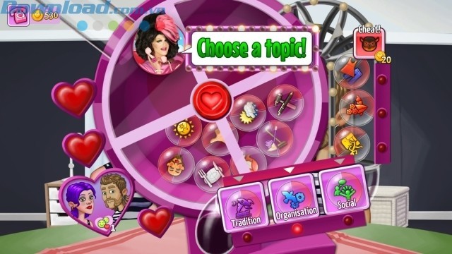 Chọn chủ đề nói chuyện thú vị