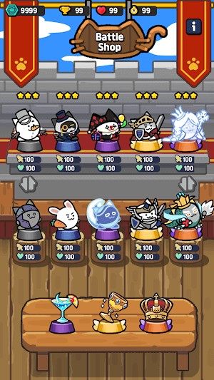 Nhiều kiểu kết hợp mèo khác nhau