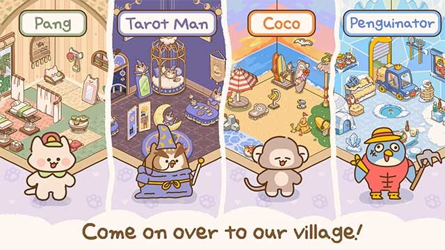 Khám phá ngôi nhà của những nhân vật đáng yêu