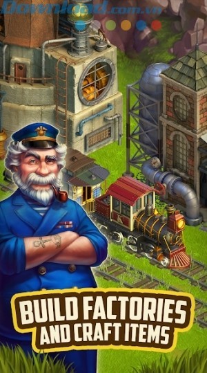 Xây dựng nhà máy và chế tạo những vật dụng cần thiết cho cuộc thám hiểm