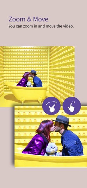 Dùng cử chỉ để zoom hoặc di chuyển video trên KM Player