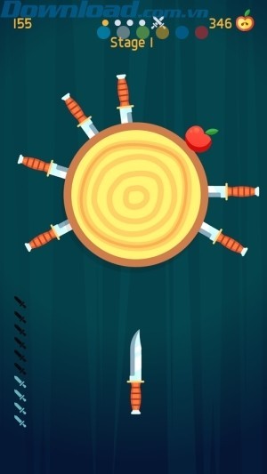 Phi dao trúng đích